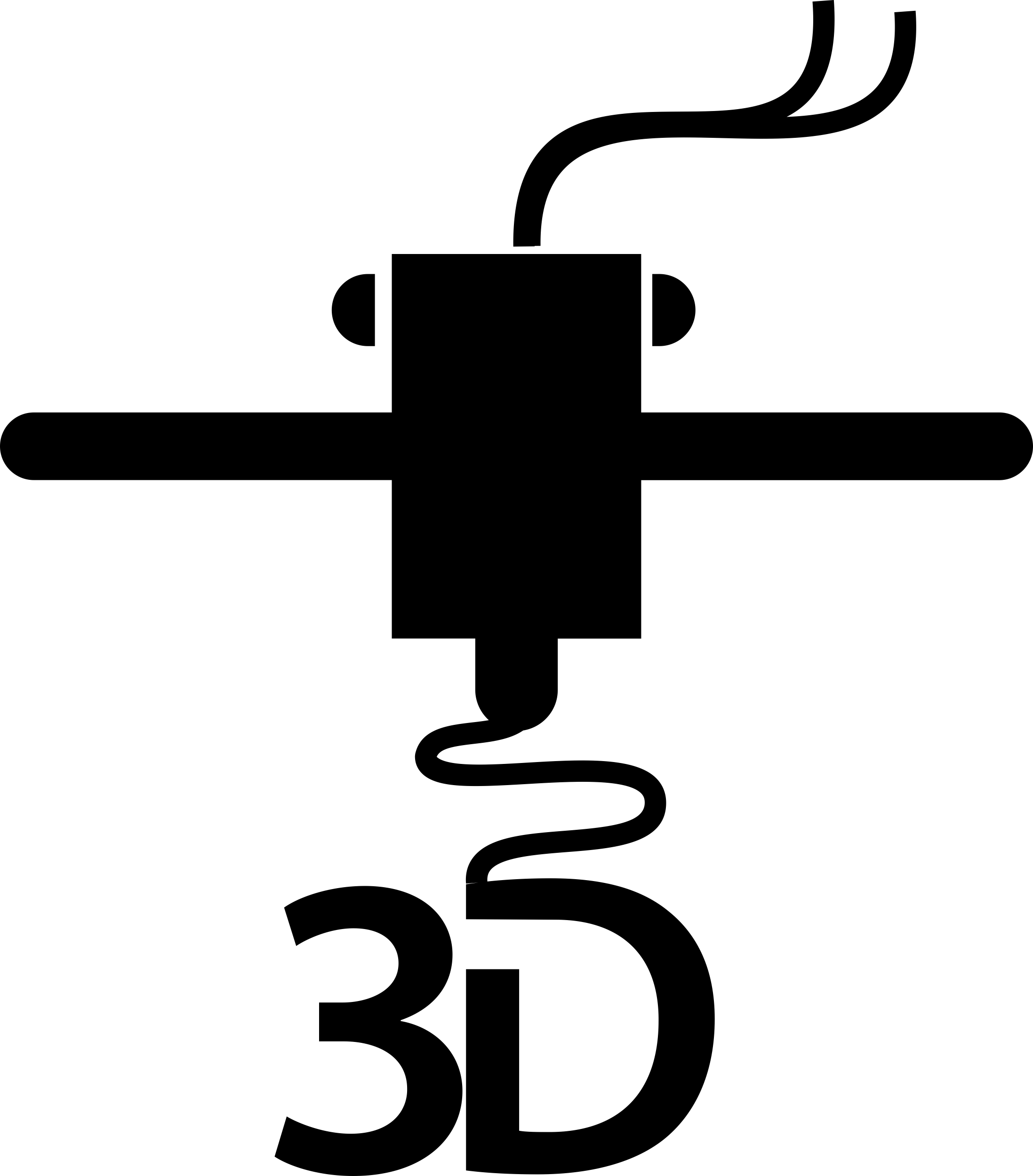 3D Printer Printing Letters Outline Svg Vector Free Vectors